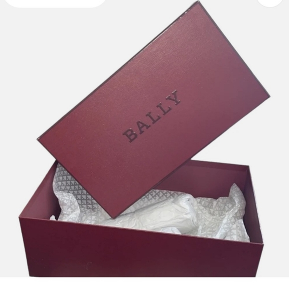 Bally | Oldani Men's Navy High-Top Leather Sneakers - Picture 9 of 10